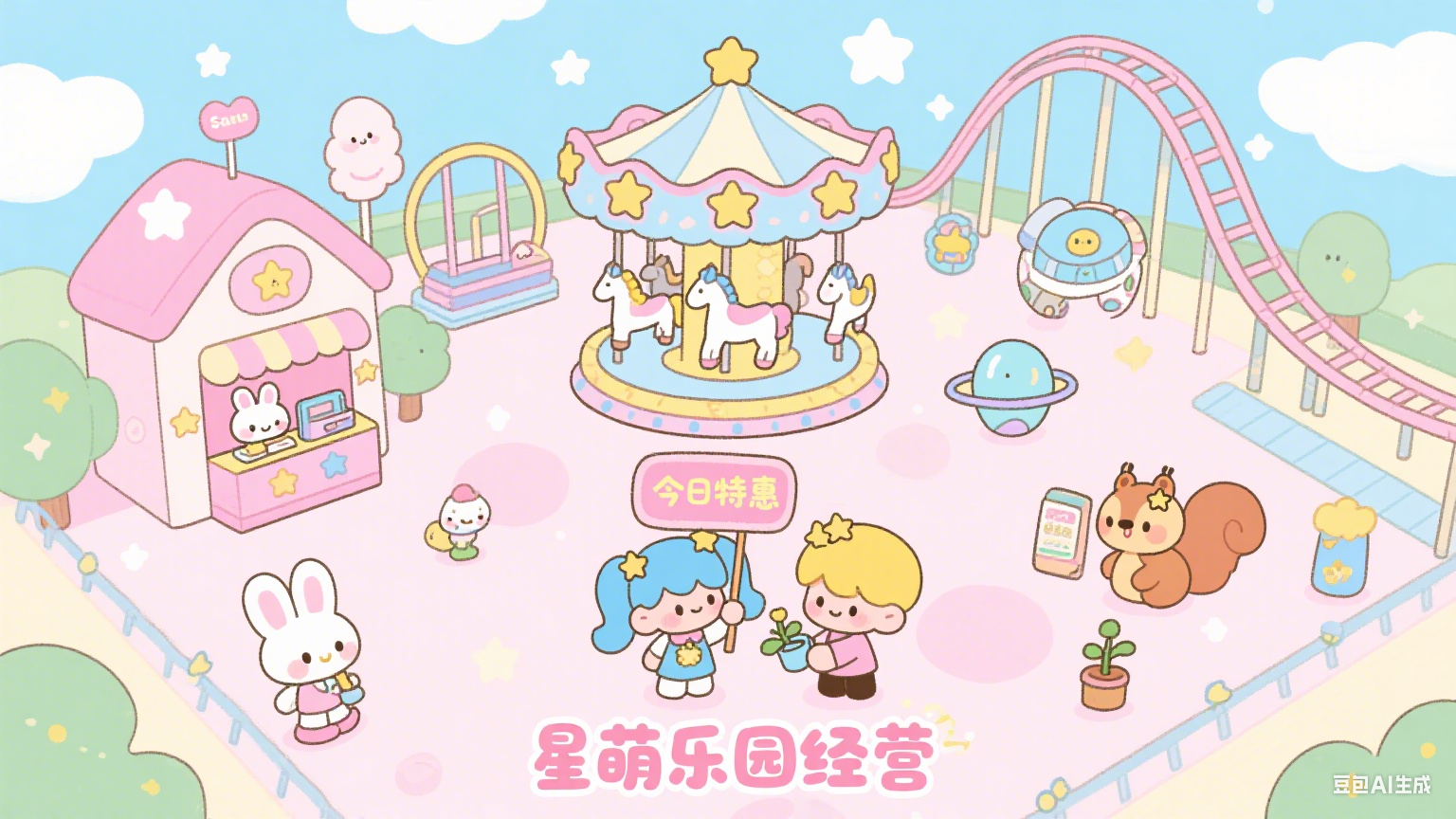 《星萌乐园经营》